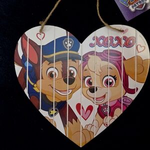 Paw Patrol Heart Wall Decor